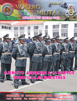 ej&eacute;rcito asciende a 14 nuevos suboficiales