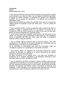 columnas pol&iacute;ticas