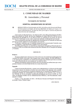B) Autoridades y Personal - Sede Electr&oacute;nica del Boletin Oficial de