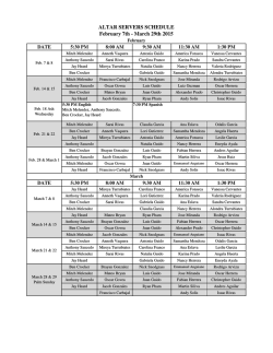 Immaculate Conception Master Schedule.xlsx