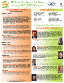 Conference Registration Brochure
