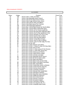 Lista de Precios Paulvic