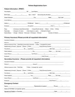New Patient Documents