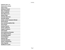 Abderrahim Amina Adam Pazaj Adrienne Cowell Alex Tchaparian