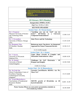 SCIENTIFIC PROGRAM (Click to download)