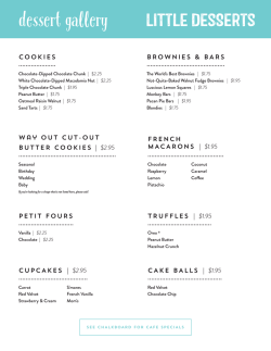 LITtLE DesSerts - Dessert Gallery