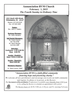 Annunciation BVM - John Patrick Publishing Company