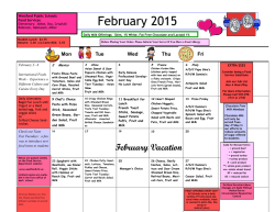 Food Services - the Crisafulli Elementary School