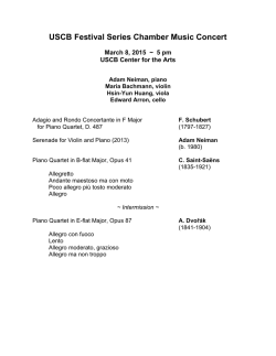 March 8, 2015 - University of South Carolina Beaufort