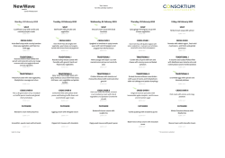 Monday, 02 February 2015 Tuesday, 03 February 2015 Wednesday