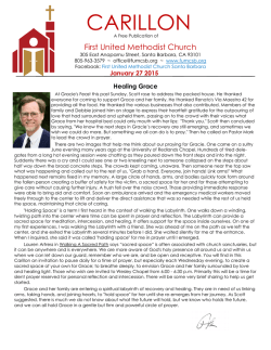 Carillon newsletter - First United Methodist Church