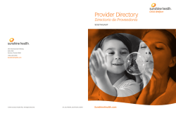 Provider Directory