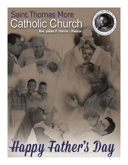Latest Bulletin - St. Thomas More Boynton Beach
