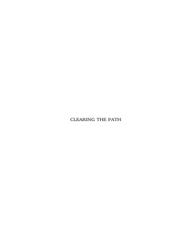 Clearing the Path - HolyBooks.com &ndash; download free ebooks