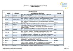 View the signatories as of 20 January 2015