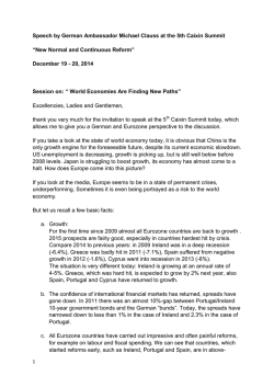 Speech by German Ambassador Michael Clauss at the 5th Caixin