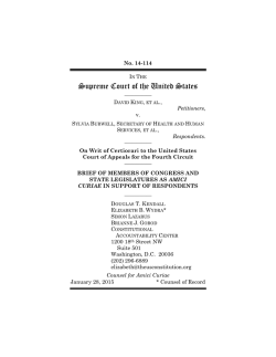 Brief - Constitutional Accountability Center