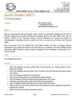 CV (PDF) - Gareth Munden