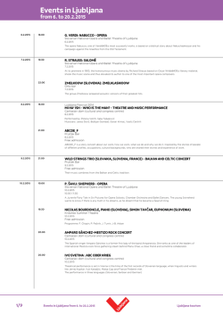 PDF export - Visit Ljubljana