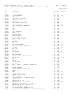 Criterion Pictures USA Inc. - CPLUSA_Titles Page 1 30-Jan-15