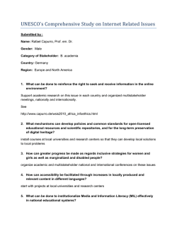 Rafael Capurro, Prof. em. Dr.