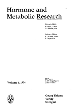 Group Experiments on the Radioimmunological Insulin