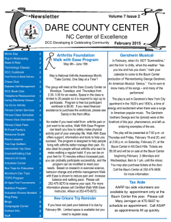 February 2015 Newsletter