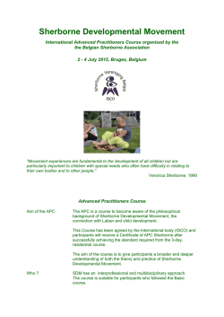 Sherborne Developmental Movement