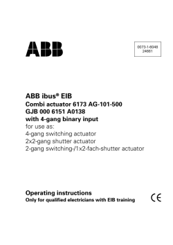 ABB ibus&reg; EIB - Busch
