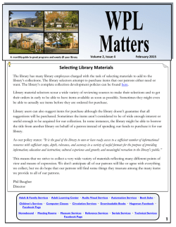 read our february newsletter