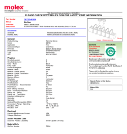 0387206204 Datasheet Molex
