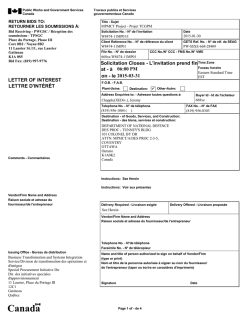 Canada - Buyandsell.gc.ca