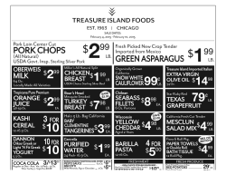 99 - Treasure Island Foods