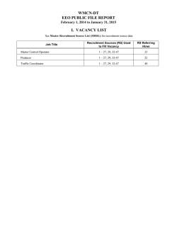 Current EOC Report - WMCN-tv