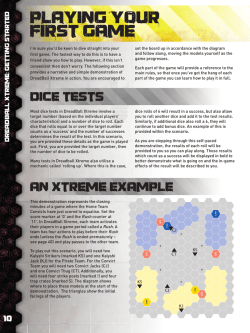 DreadBall Xtreme Example Rush