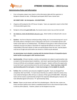 XTREME DODGEBALL &ndash; 2015 EDITION