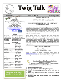 Since 1972 Vol. 15 No. 2 February 2015