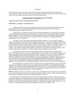 SYLLABUS (This syllabus is not part of the opinion of the Court. It