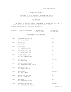 S.NO.SEM/2014/256 -----------------