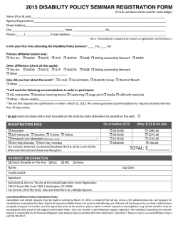 official registration form