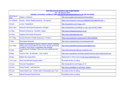 2015 Sea Kayaking Events and Symposiums