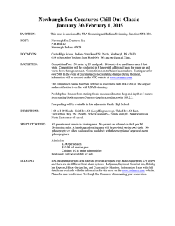 Newburgh Sea Creatures Chill Out Classic January 30