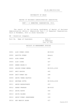 SR.NO.SEM/2014/264 --------------------