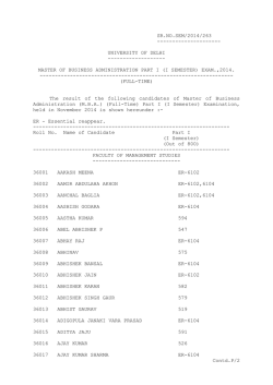 SR.NO.SEM/2014/263 --------------------