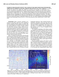 evidence for explosive silicic volcanism on the moon from the