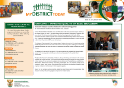 Issue 3 of 2015 - Government Communication and Information System