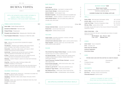 FOOD - Buena Vista Hotel