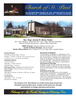 Bulletin - John Patrick Publishing Company