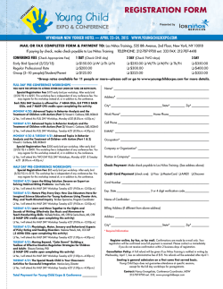 NYC Conference - Young Child Expo