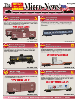 February 2015 Micro-News - Micro